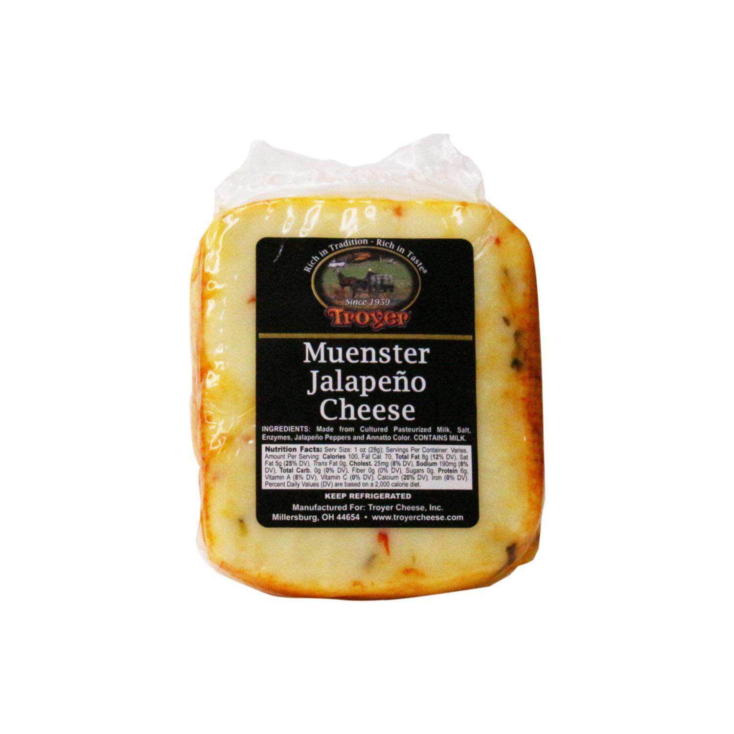 Troyer Muenster Jalapeno Cheese