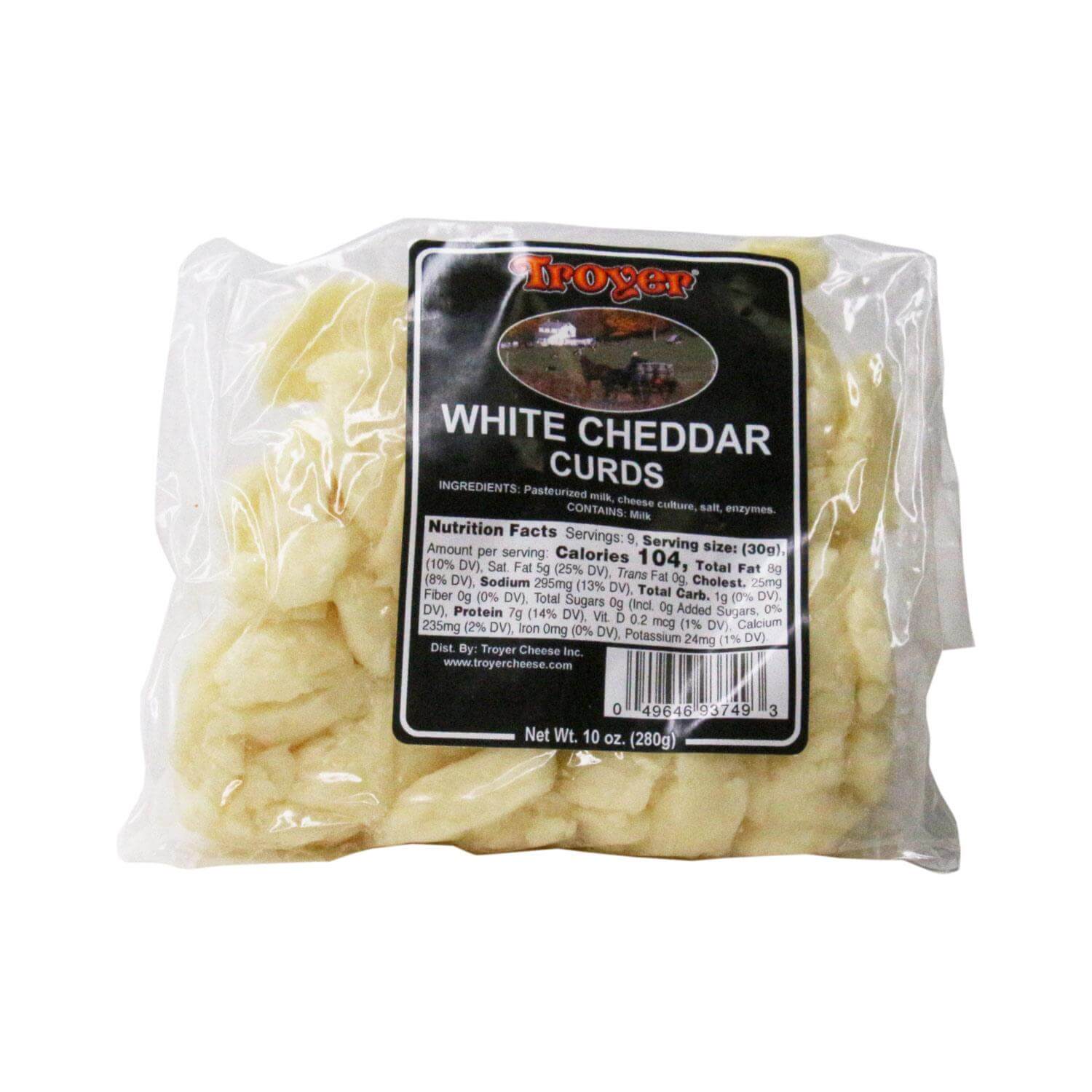 Troyer White Cheddar Cheese Curds
