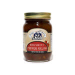 Red Sweet Pepper Relish - Amish Wedding - Single Jar - Front Label